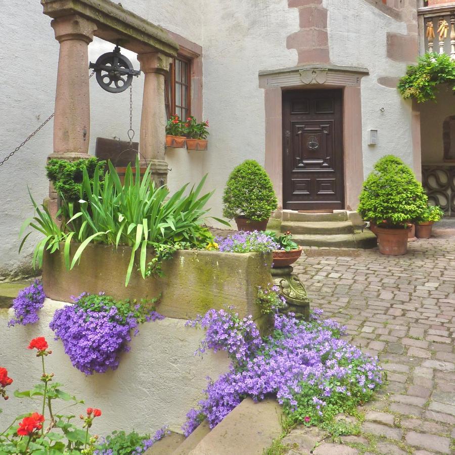 Bed and Breakfast Adrihof A Riquewihr, Cour De L'Abbaye D'Autrey Exterior foto